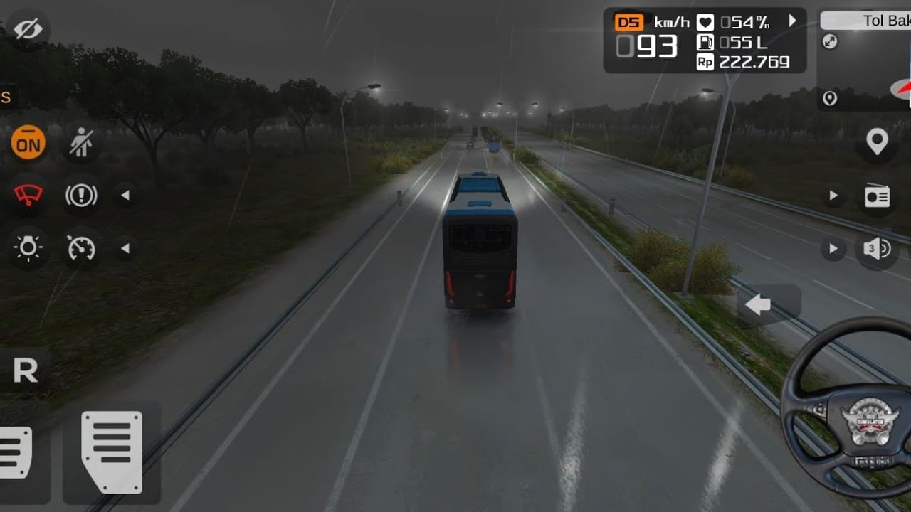 💨🚀 DRIVING BUS IN THE RAIN 💎😱 #8 @gamespheregaming #offlinegames #androidgames #busgames #games 