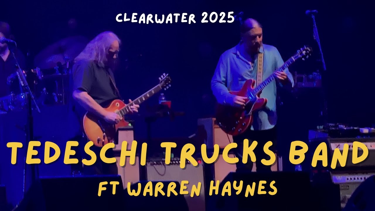 Guitar Magic! 🔥 Warren Haynes Joins Tedeschi Trucks Band for “Pasaquan” Jam | Clearwater 2025
