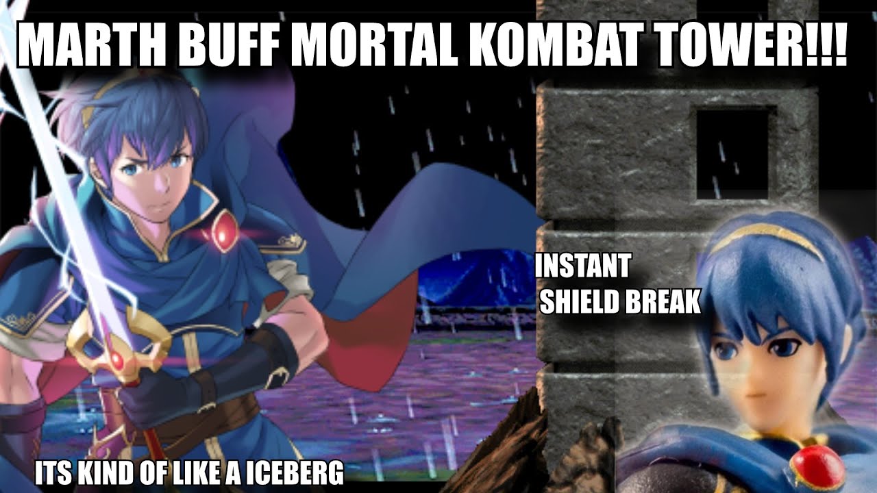 Marth Smash Ultimate Buffs Iceberg ?! Nope Its A Mortal Kombat Tower ! From Least To Most Likely !