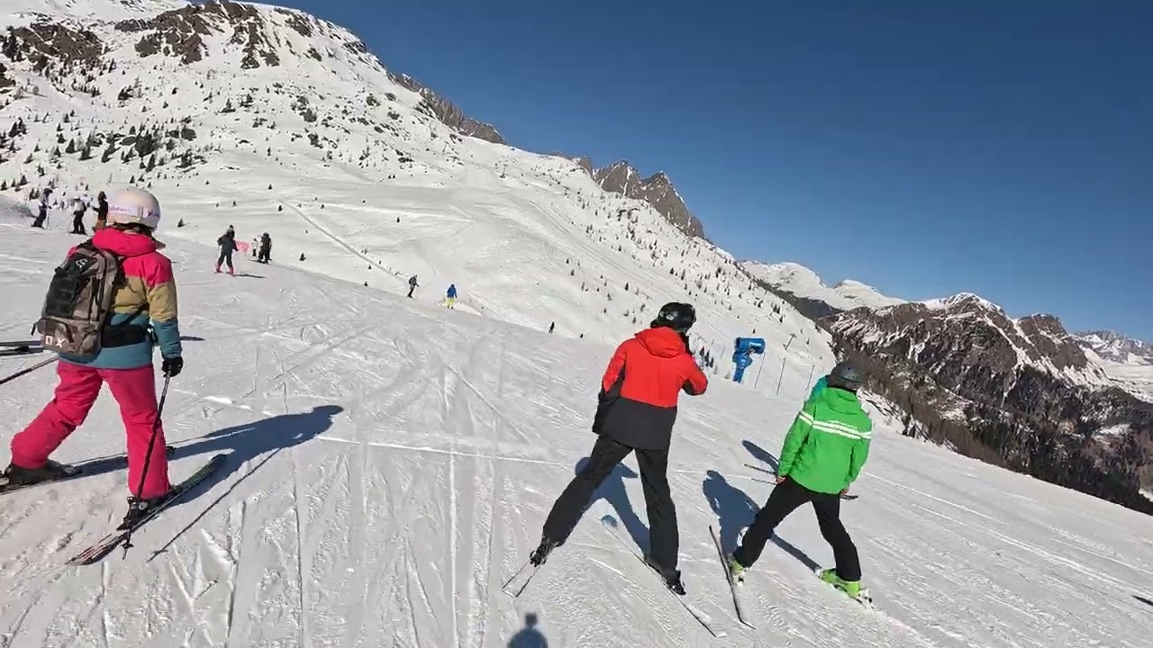 Ski San Martino di Castrozza Tognolo Conca Rododendro blue piste 