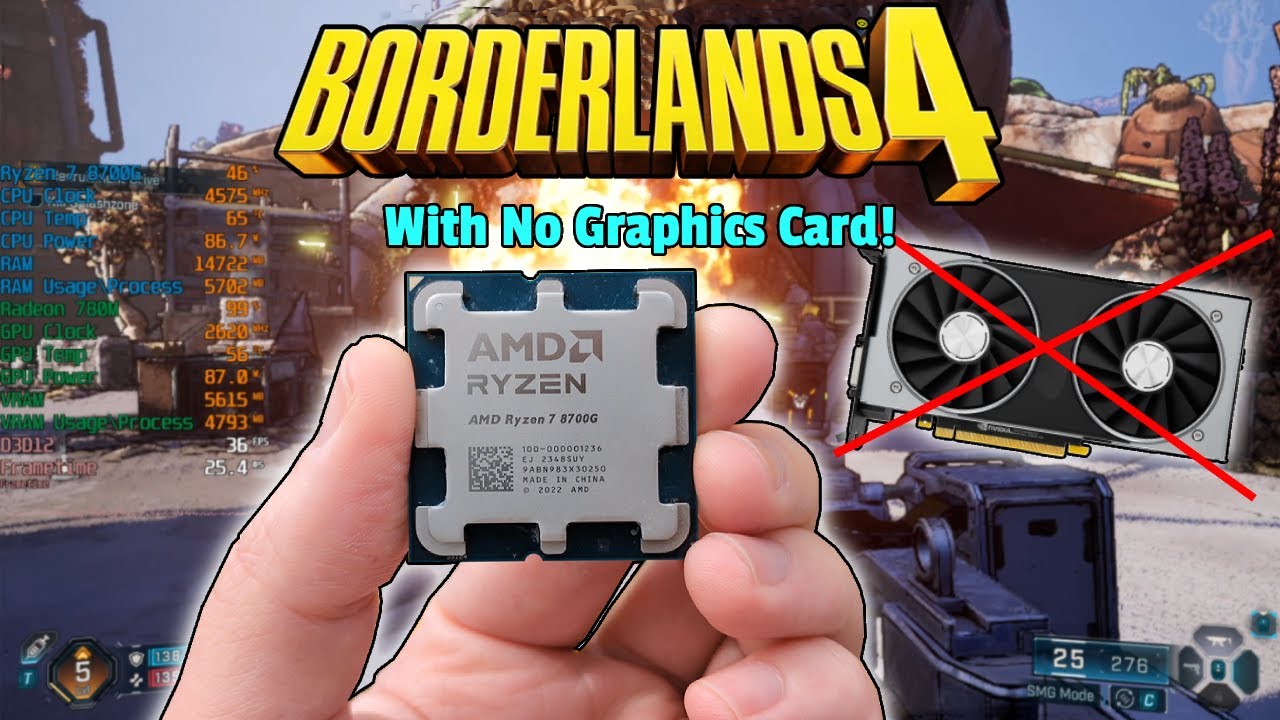 Borderlands 4 With No Graphics Card