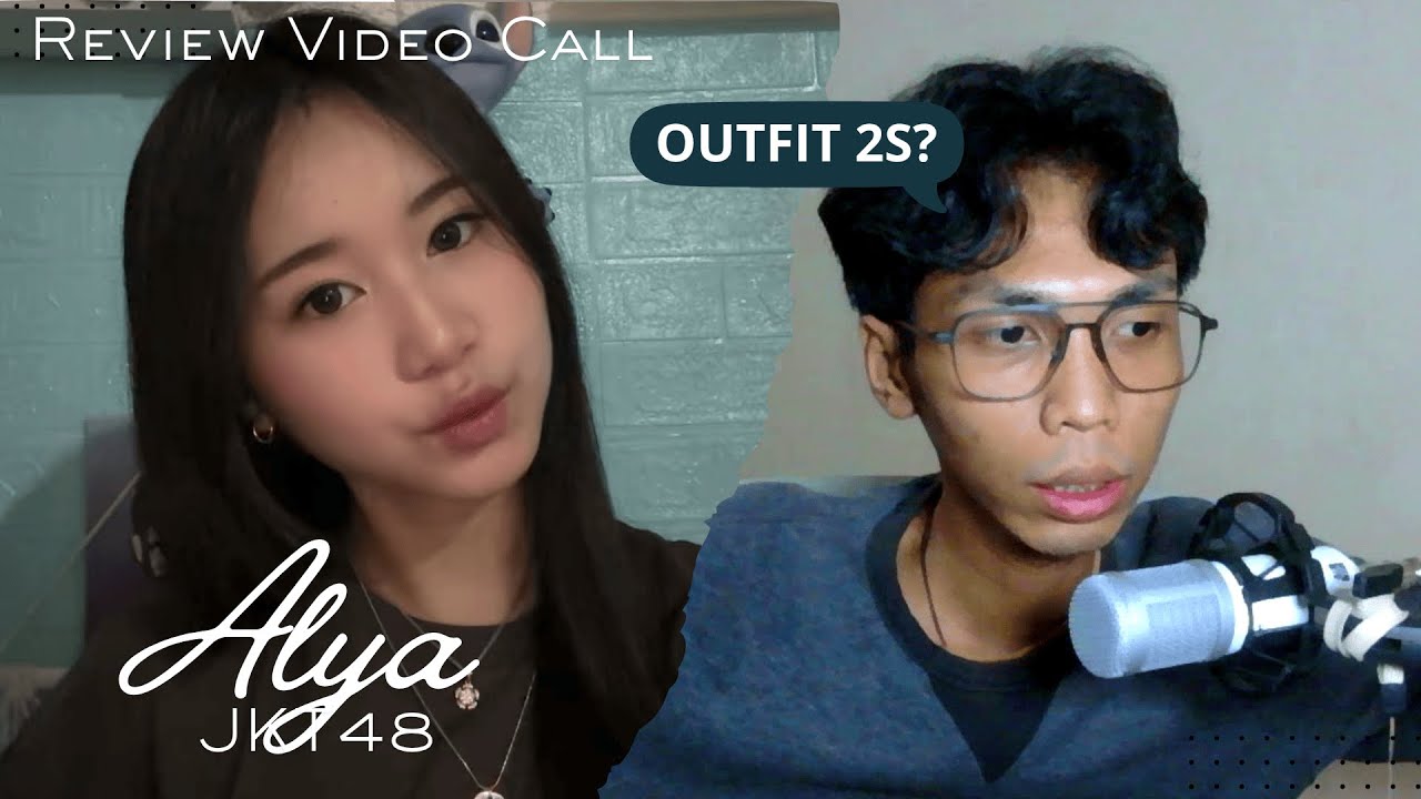 Dimintai Pendapat Mengenai Outfit 2S? | Ngulik Momen Video Call JKT48 : Alya Amanda