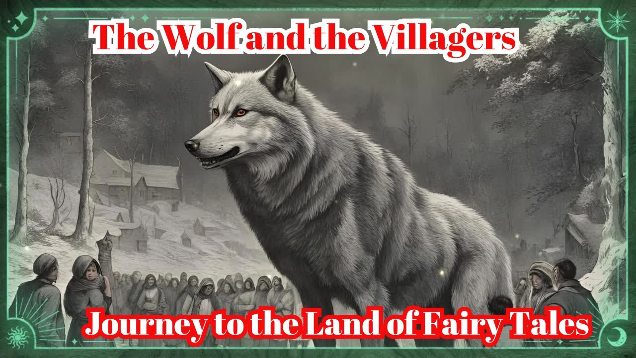 The Wolf and the Villagers Listen to Fairy Tales, Audiobooks, Legends, Adult Fairy Tales