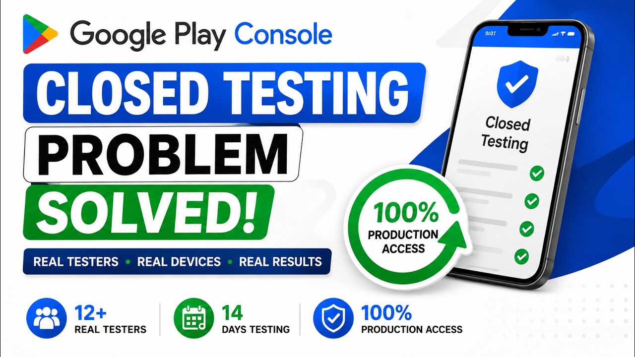 Google Play Closed Testing Made Easy | Avoid Rejection With Real Testers | inTesters