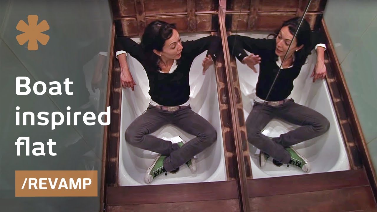 Boat-inspired apartment is a series of transforming cubes