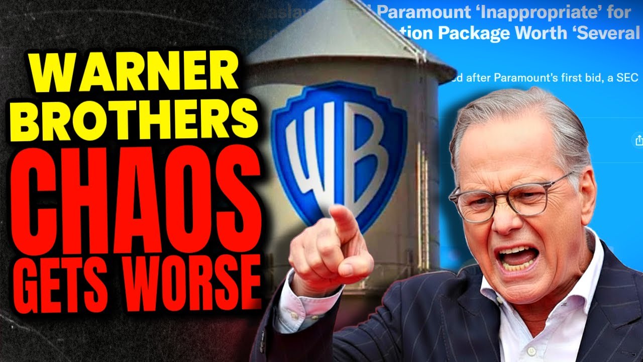 Warner Brothers CHAOS Gets WORSE! Zaslav INSULTS Paramount, Netflix Gets TOUR of Studios!