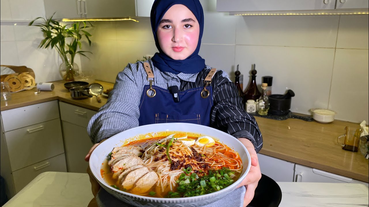 رامنننن الدجاج وسر تحضيره زي المطاااعم 😍😍👌