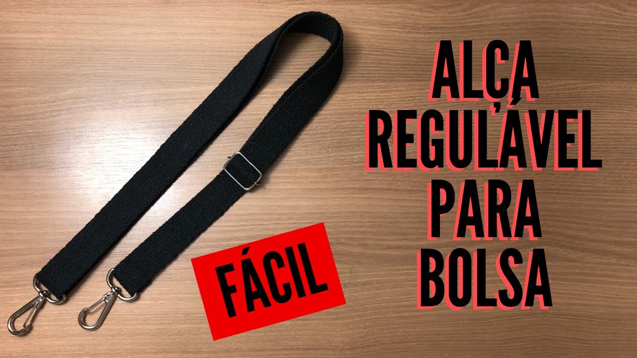 Como fazer AL&Ccedil;A de Bolsa / Al&ccedil;a regul&aacute;vel