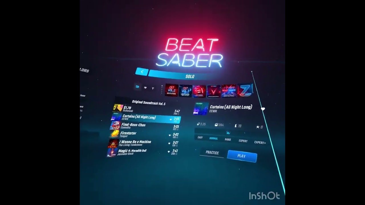 Editing hard beat Saber song video is very hard.￼