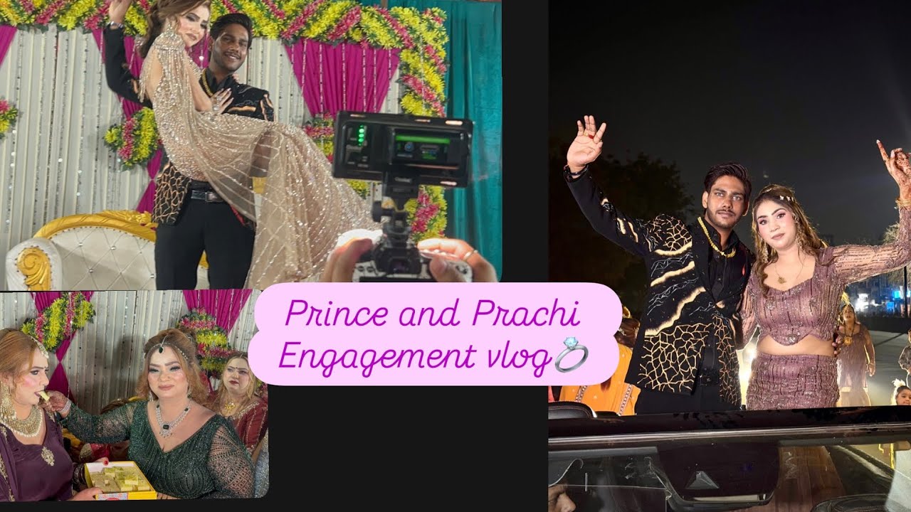 Prince and Prachi ENGAGEDMENT VLOG #bhoomibisaiya 