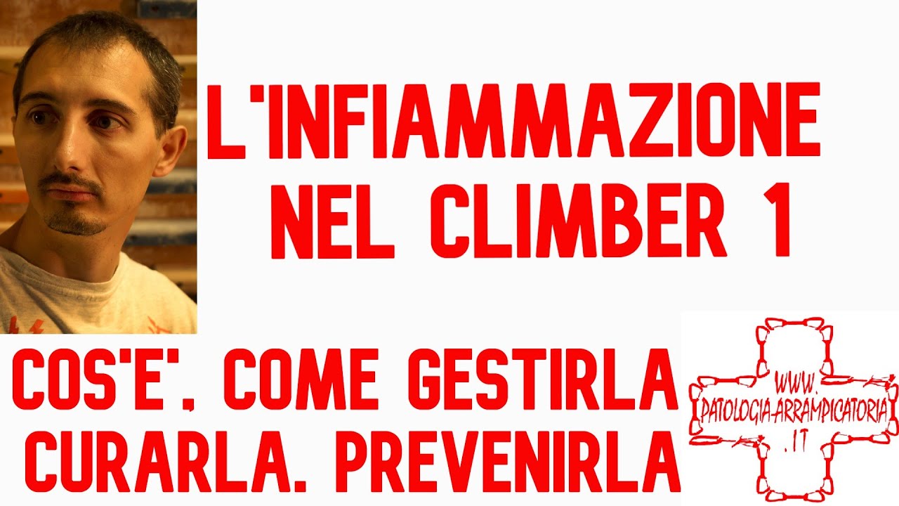 L' infiammazione nel climber 1. Le cause, come gestirla, curarla e prevenirla