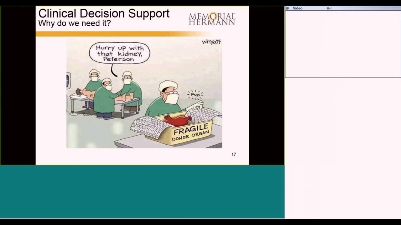 Memorial Hermann Health System: Clinical Decision Support