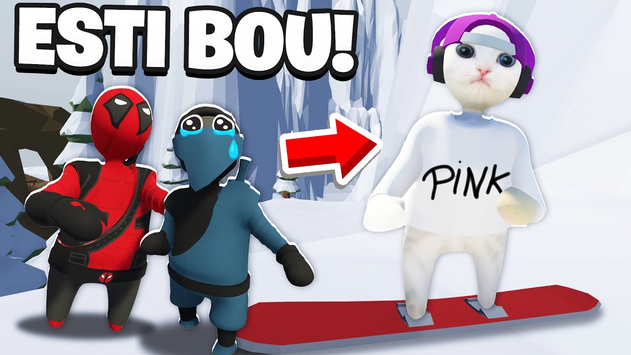 Prietenii mei S-AU CERTAT pe Human Fall Flat...