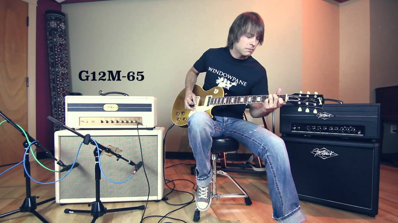 Celestion Creamback G12M-65 & G12H-75 - A/B Comparison