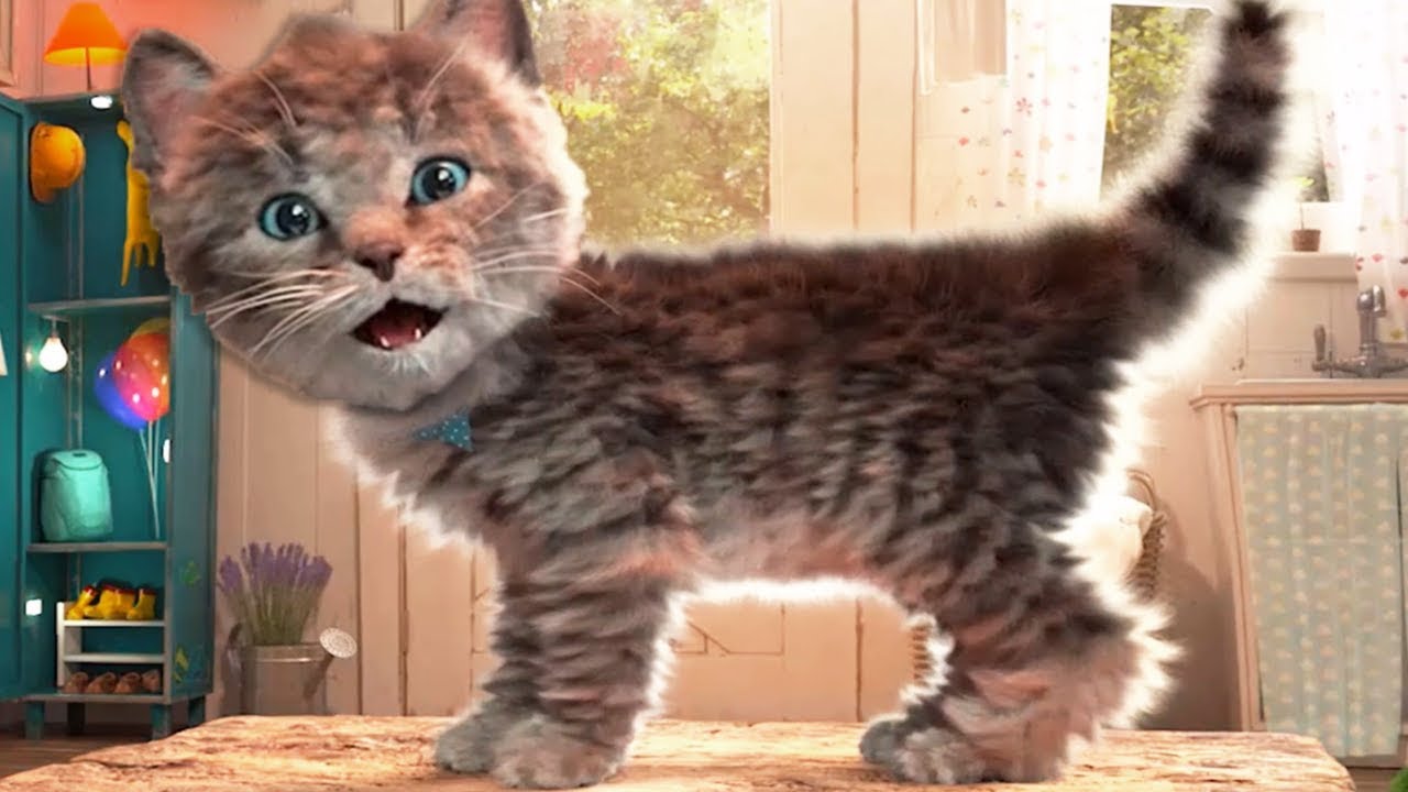 Fun Kitten Mini Games - Little Kitten Adventures - Little Kitten Care, Dress Up Party Fun Kids Games
