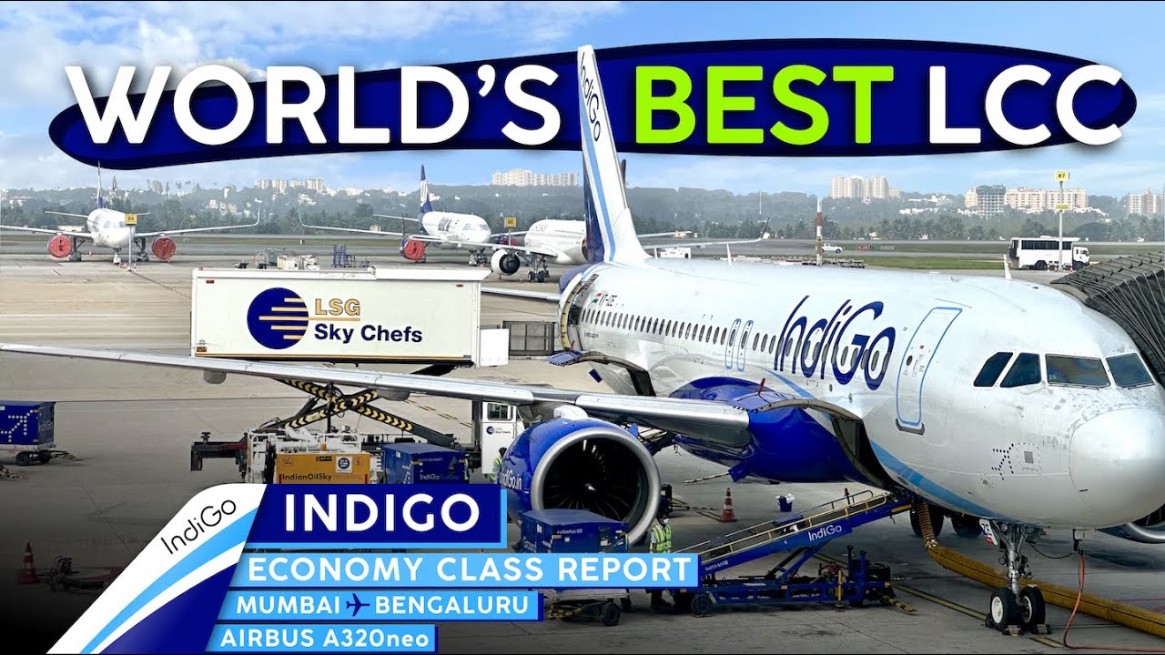Сиденья INDIGO AIRLINES A320neo XL 🇮🇳【Отчет о поездке 4K из Мумбаи в Бангалор】ЛУЧШИЙ бюджетный ре...