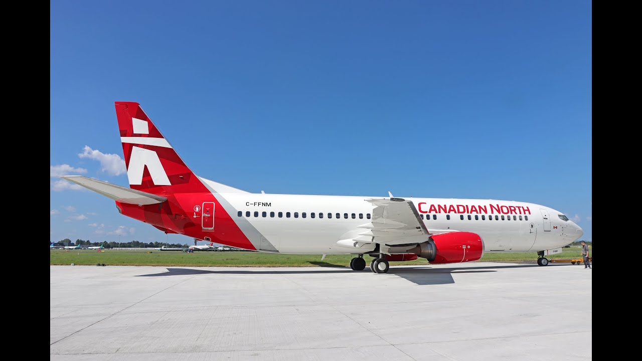 IAC paints Canadian North livery