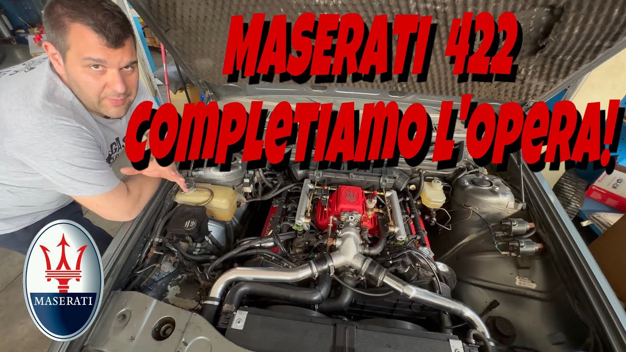 Maserati 422, da 20 anni ferma..restauaro meccanico completato!! ￼#viral #new #car #news #video