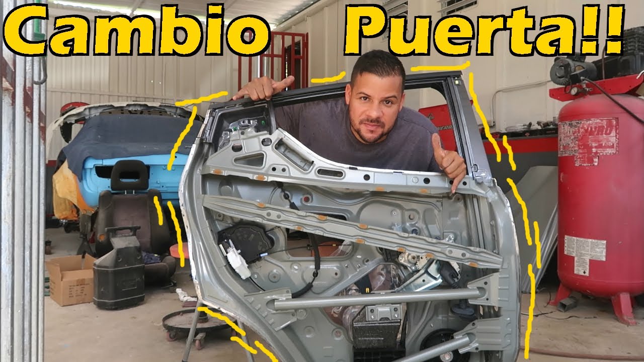Cómo cambiar un Paño de Puerta ó Door Skin correctamente | Hojalateria y Pintura