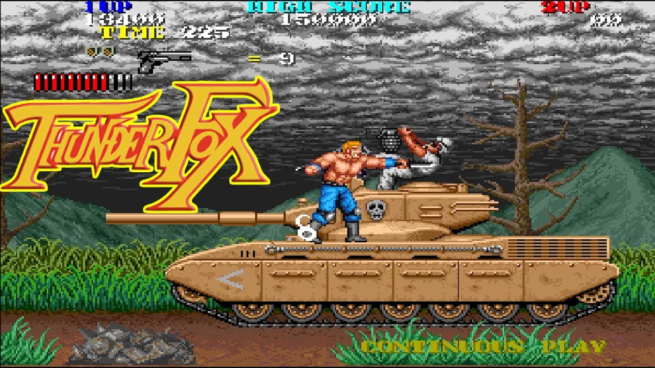 Arcade サンダーフォックス / Thunder Fox - Full Game