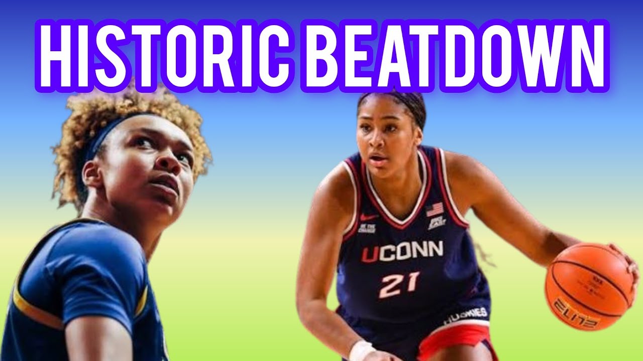 Uconn ends Notre Dame's streak with historic 85-47 Blowout