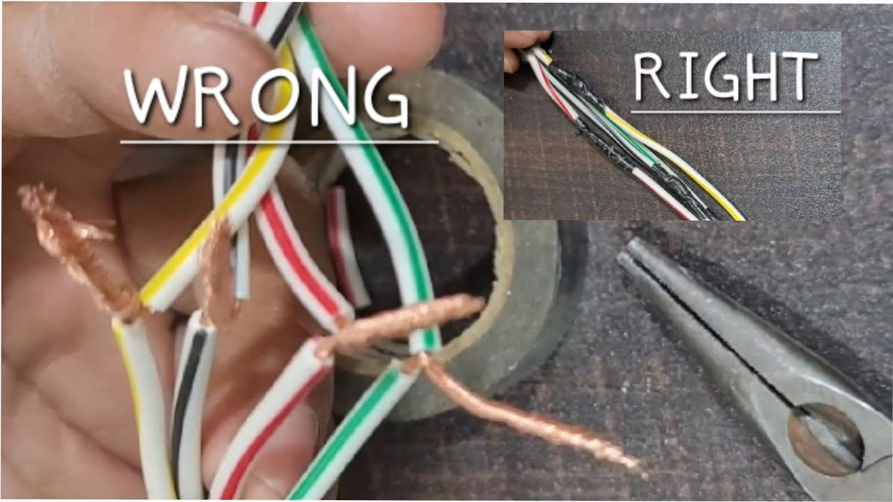 How to joint Electrical cable/Wires Step by step