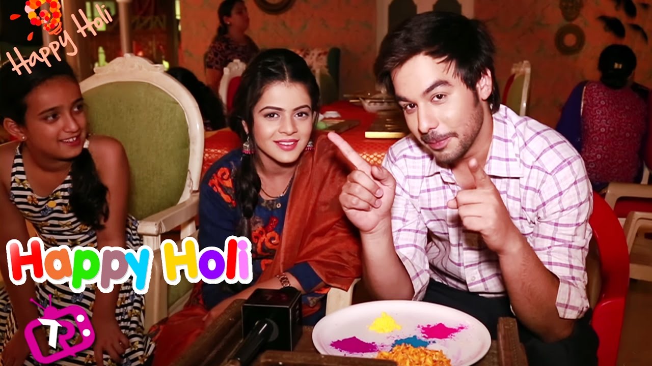 Happy Holi 2017: Manish Goplani & Jigyasa Singh Celebrate Holi With Telly Reporter | Exclusive