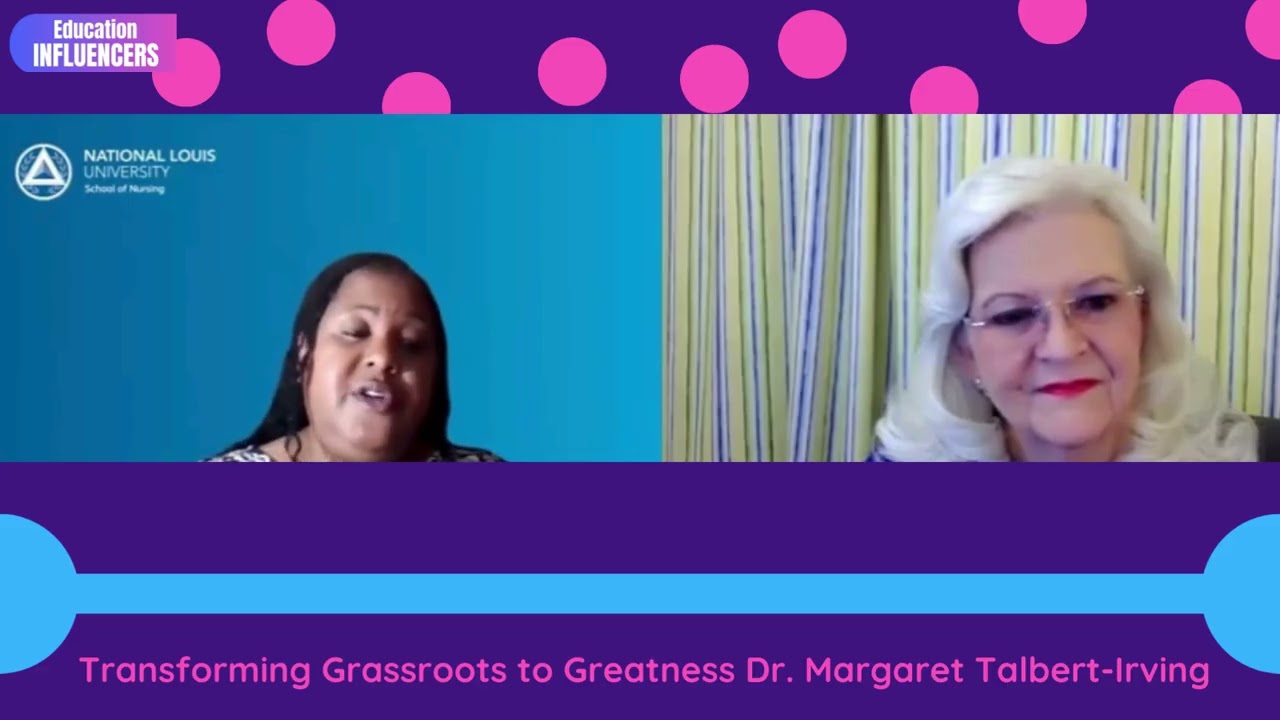 Education Influencers: Transforming Grassroots to Greatness Dr. Margarete Talbert Irving