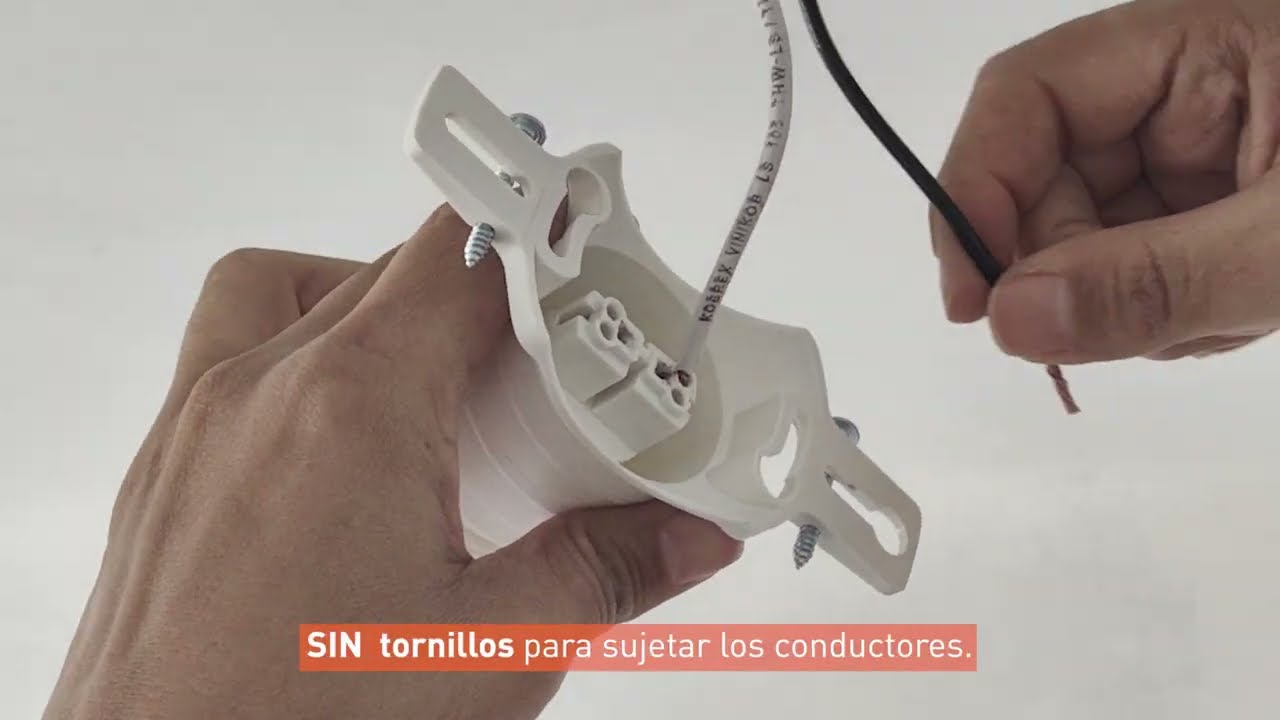 Instalación fácil y rápida del nuevo Portalámpara P23B.