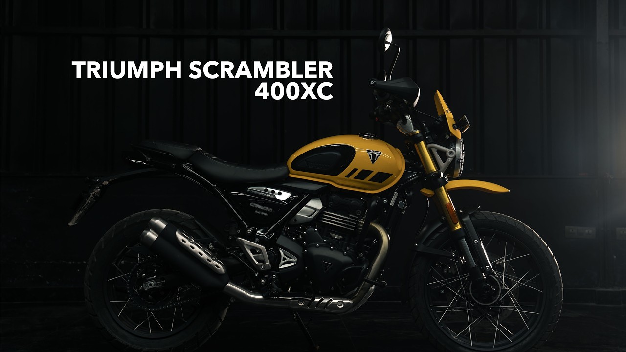 TRIUMPH SCRAMBLER 400 XC | For those who know the Difference