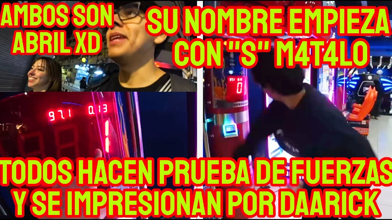 DAARICK IMPRESIONA A TODOS CON SU FUERZA POR MENCIONAR A S..., MICTIA DAARICK Y LORE CON SUS NOMBRES