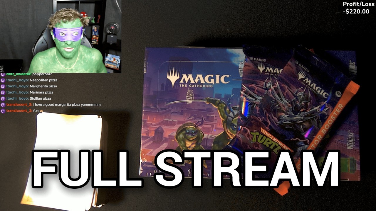 3/10/26 - TMNT MTG pack opening | League w/ friends | Continuing TLOU part 1 grounded run