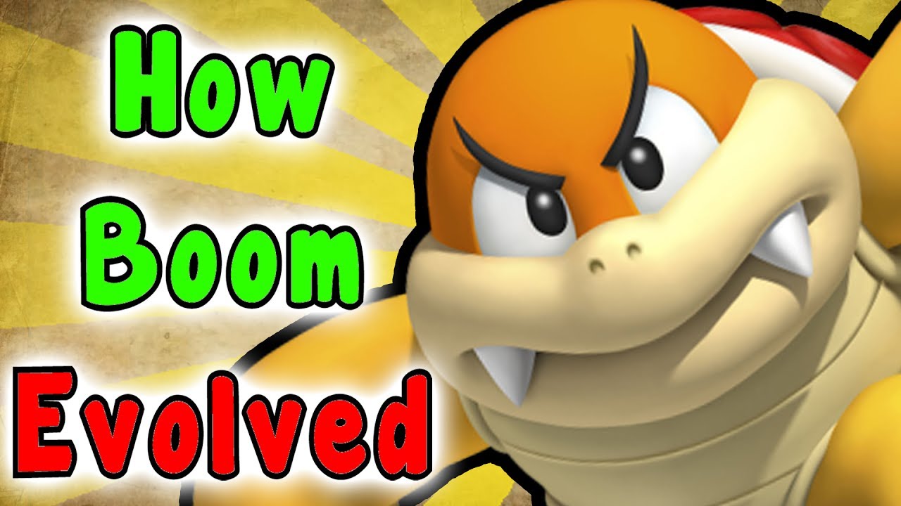 Super Mario - Evolution Of BOOM BOOM (1988 - 2017)
