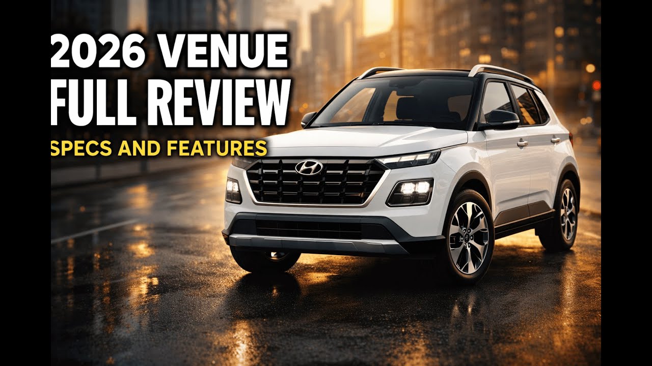 2026 Hyundai Venue FULL REVIEW: The Small SUV That Surprised Me (Specs, Features, Real Talk!)