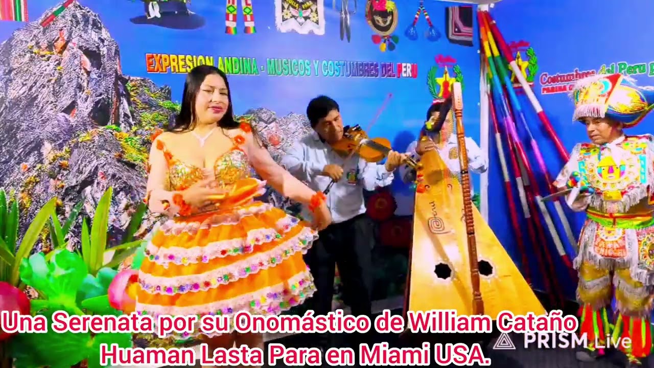 YAWAR CHICCHI Presenta Pascuas Costumbrista con Bella provincianita por su Onomástico William Cataño