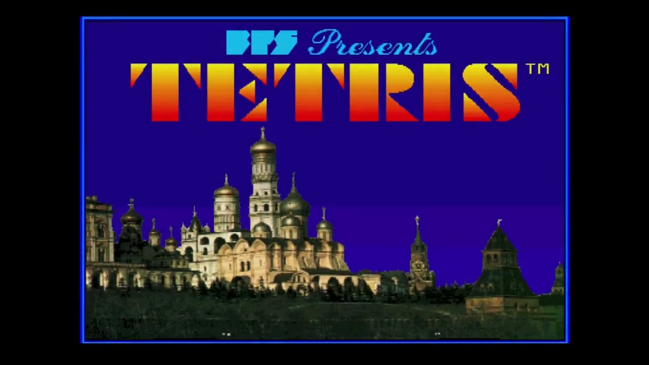 【X68K GAME】TETRIS／ТЕТРИС