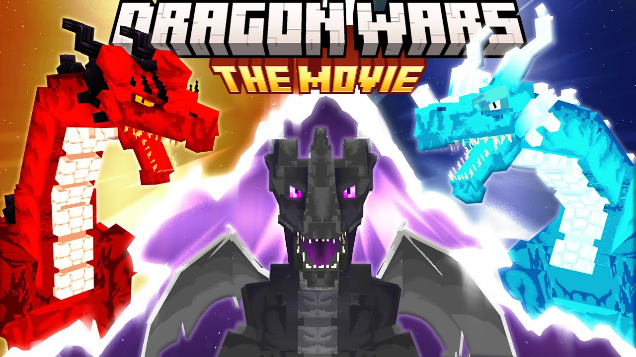 Minecraft DRAGON WARs: Фильм