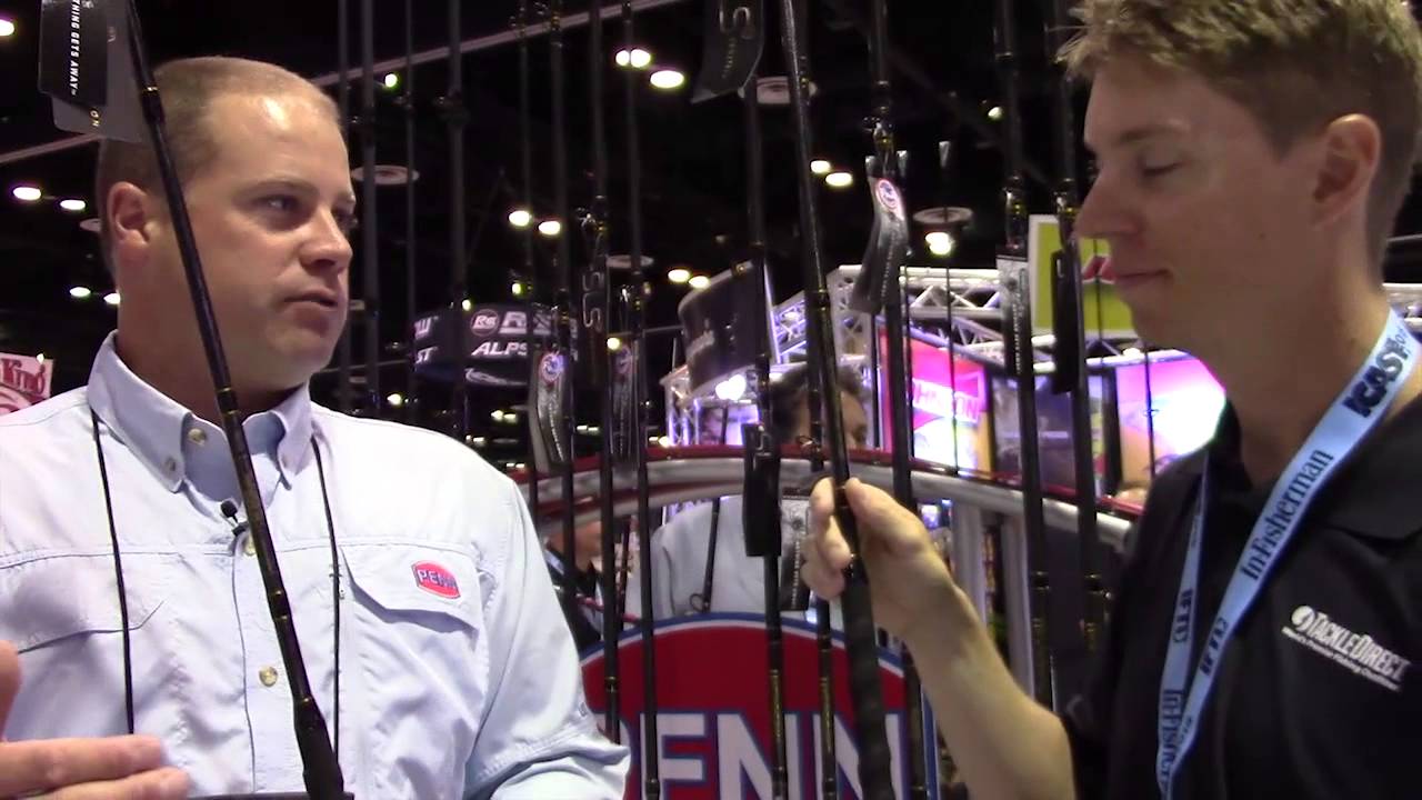 Penn Carnage II Surf Rods at ICAST 2015