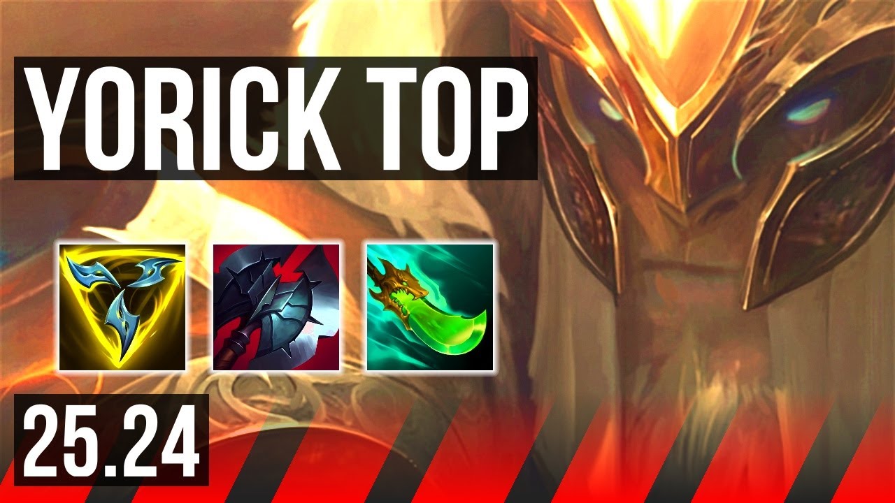 YORICK vs ILLAOI (TOP) | 41K damage, Good KDA: 10/2/7 | NA Master | 25.24