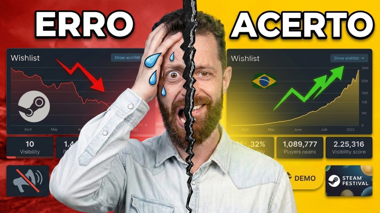 Marketing de Jogos: 3 Pilares para NÃO FRACASSAR na Steam