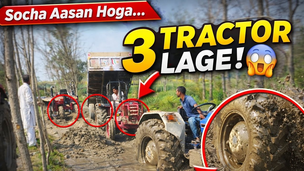 3 Tractor Lage Tab Jaake Nikla! 😳 | PART 2 | Full video | Toqueer Alam 