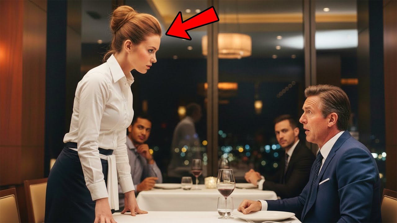 The Billionaire Dismissed the Waitress — Until She Spoke and Shut Him Down