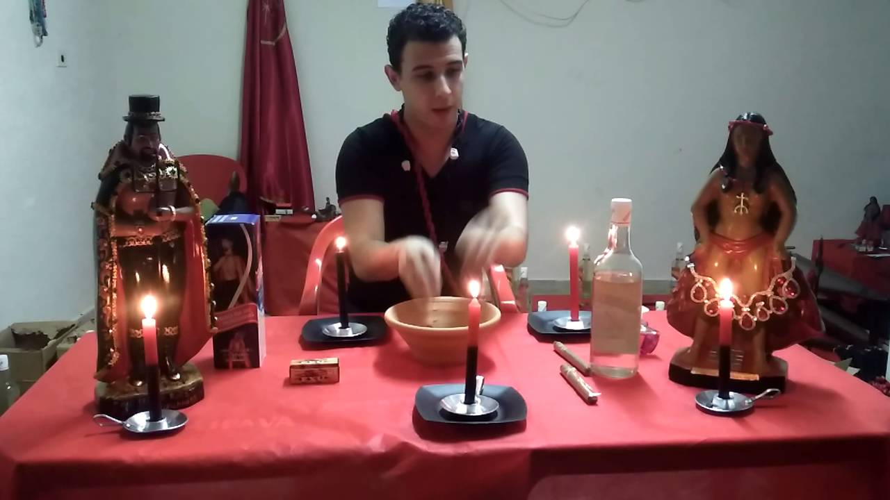 COMO CRUZAR UMA GUIA DE EXU PARA PROTE&Ccedil;&Atilde;O....