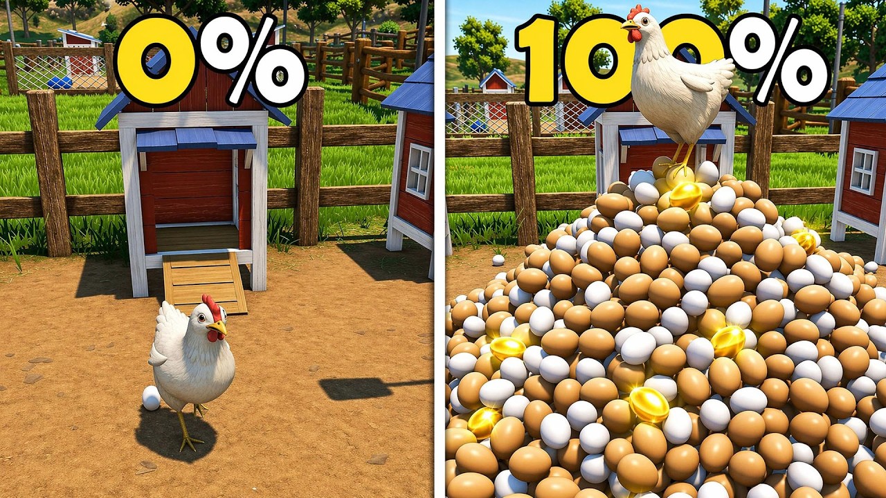 Я прошел Eggstreme Farming на 100%