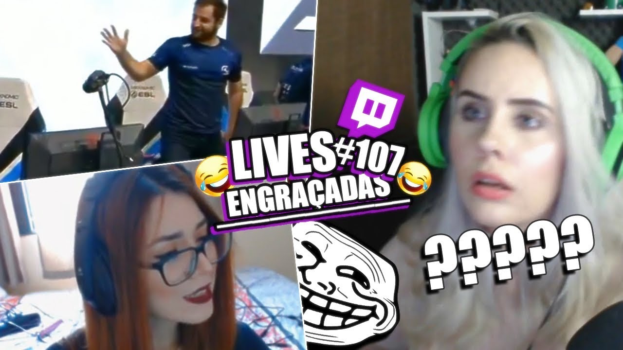 STREAMERS TROLLADAS & FALLEN NO V&Aacute;CUO | 😆 LIVES ENGRA&Ccedil;ADAS #107 😆