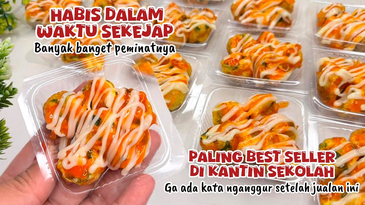 JAJANAN UNIK MURAH MERIAH OMSET WAH‼️ PALING LARIS DI KANTIN SEKOLAH‼️MODAL KECIL UNTUNG BANYAK