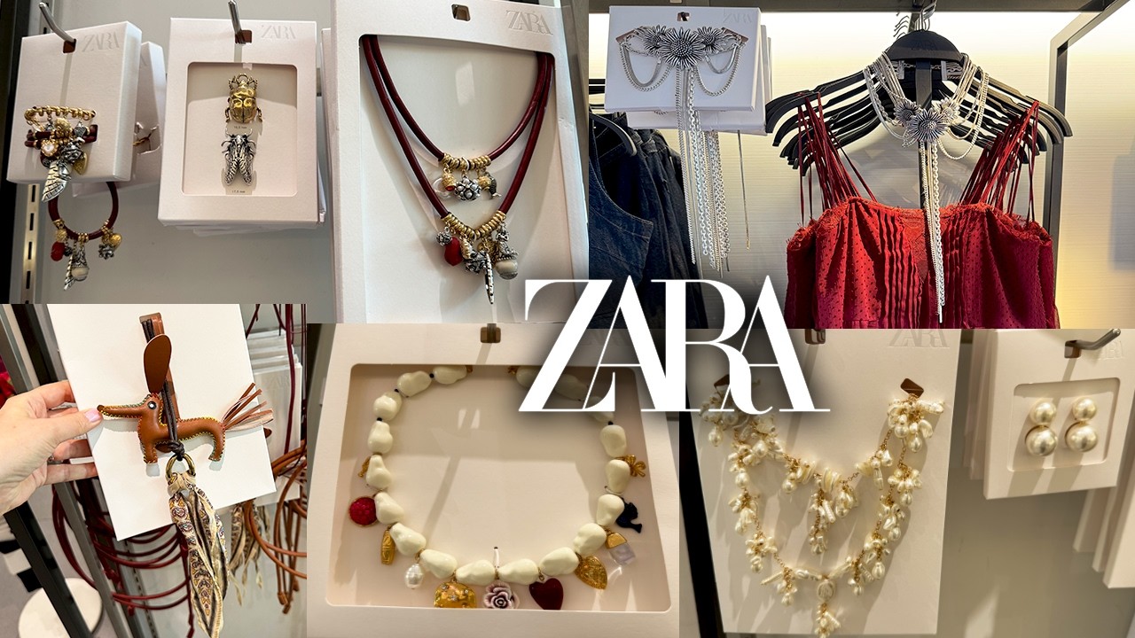 🌺 ZARA NEW WOMEN'S JEWELRY COLLECTION ❤️ LATEST SPRING ARRIVALS!