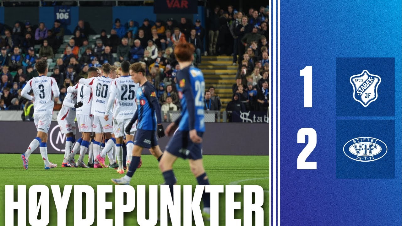 Høydepunkter: Stabæk 1-2 Vålerenga