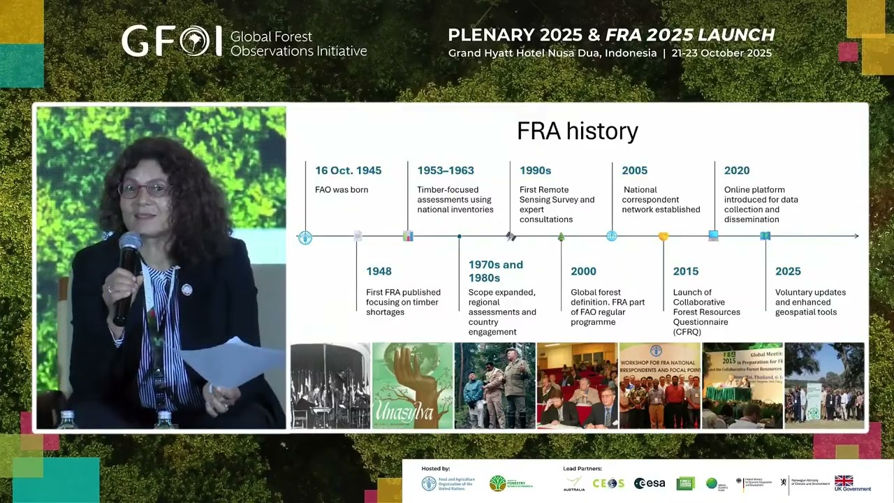 A conversation across forest monitoring forums | GFOI Plenary 2025