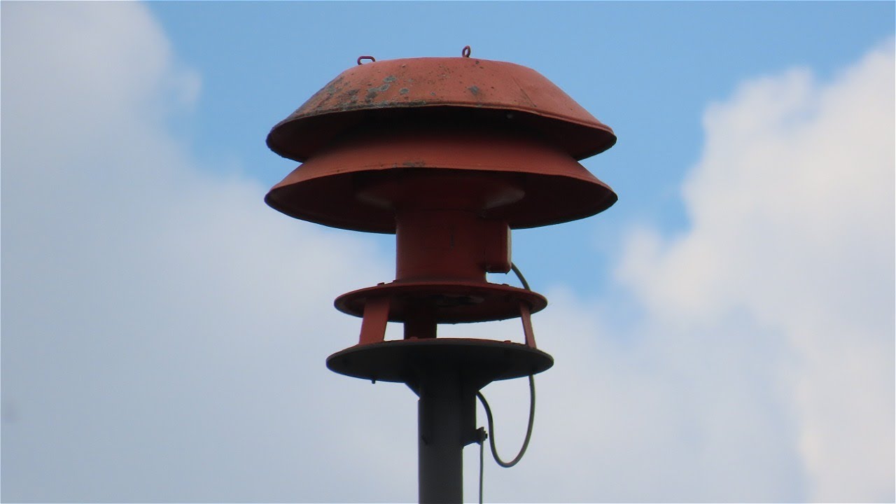 Probe einer seltenen Helin L136 Sirene in &Ouml;sterreich